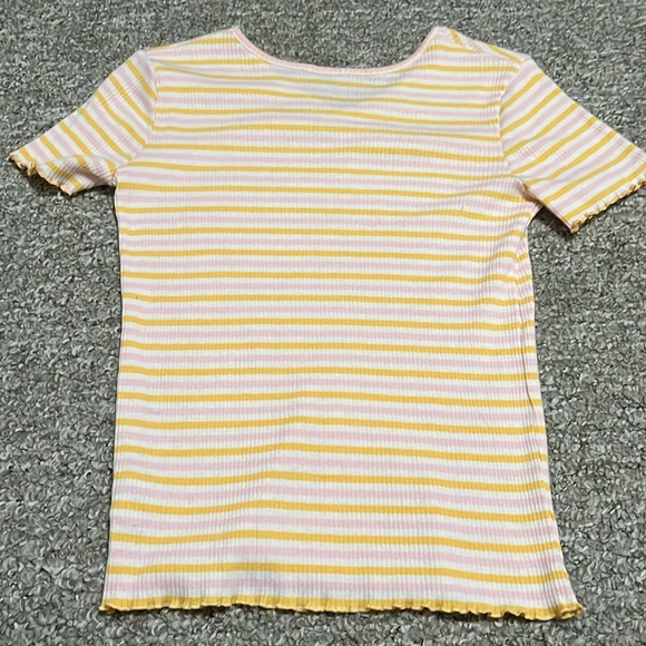 Striped girls shirt set - Picture 4 of 4